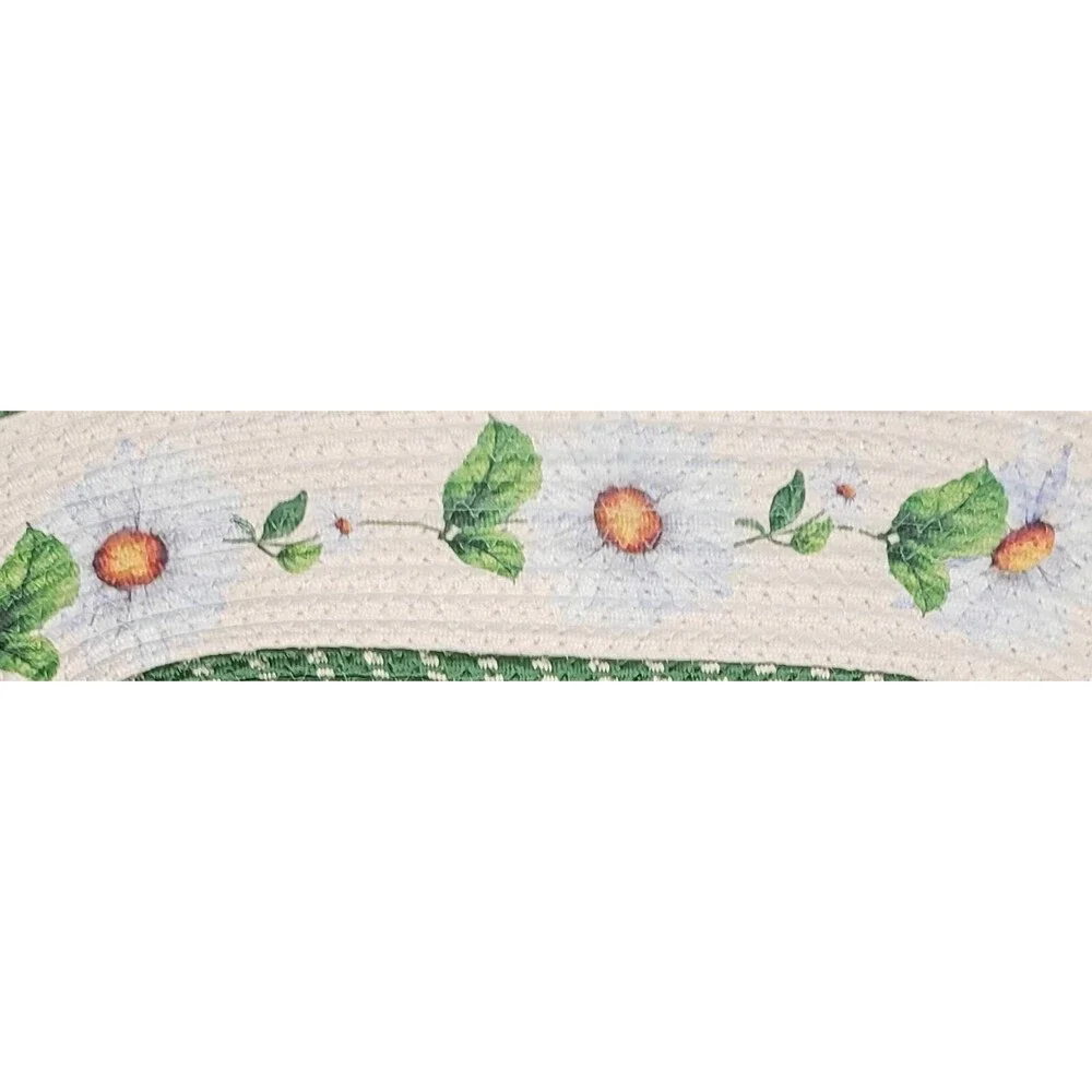 Oval Braided Kitchen Accent Rug (18